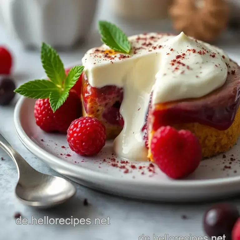 Himmlische Mascarpone-Creme mit Beeren presentation