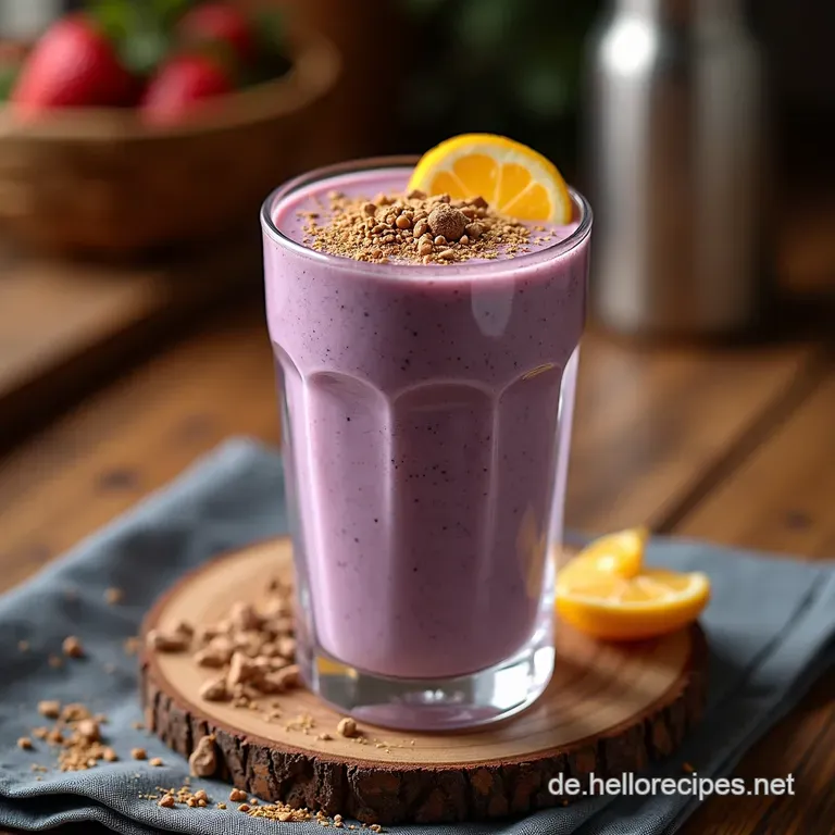 Himmlischer Coconut Cloud Smoothie wie bei Erewhon presentation