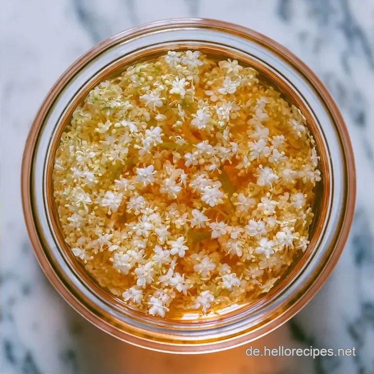 Holunderbl&uuml;tensirup mit Zitronens&auml;ure