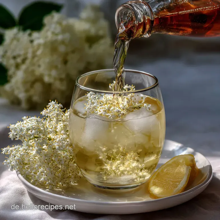 Holunderbl&uuml;tensirup Schorle Rezept Einfach Holunde: 5-Minuten-Trick presentation