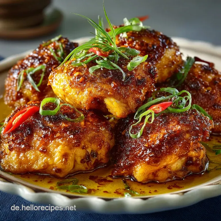 Honigknoblauchh&auml;hnchen: Goldene Kruste S&uuml;&szlig;e Seele presentation