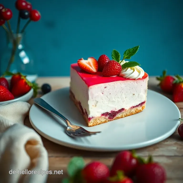 Joghurette Traum: Erdbeer-Joghurt-Torte wie von Ferrero presentation