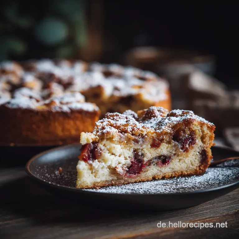 Kalorienarmer Zwetschgenkuchen Der saftige Low Carb Quarkkuchen vom Blech