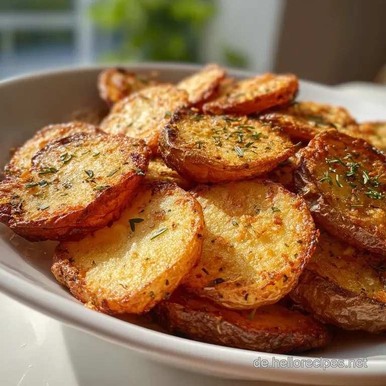 Kartoffeln aus der Hei&szlig;luftfritteuse: Knusprig Samtig