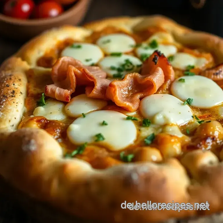 Käse-Schinken Pizzabrötchen: Deftiger Genuss im Handumdrehen presentation