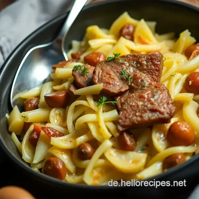 Kassler Mit Sauerkraut Aus Dem Ofen presentation