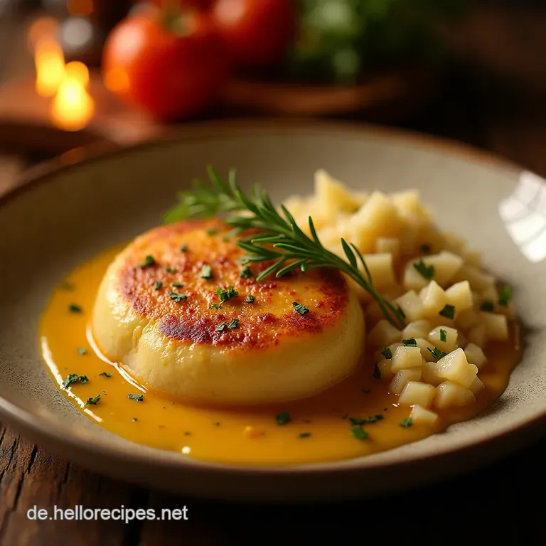 Omas Geheimnis Saftiger Kassler aus dem Ofen mit deftigem Sauerkraut presentation