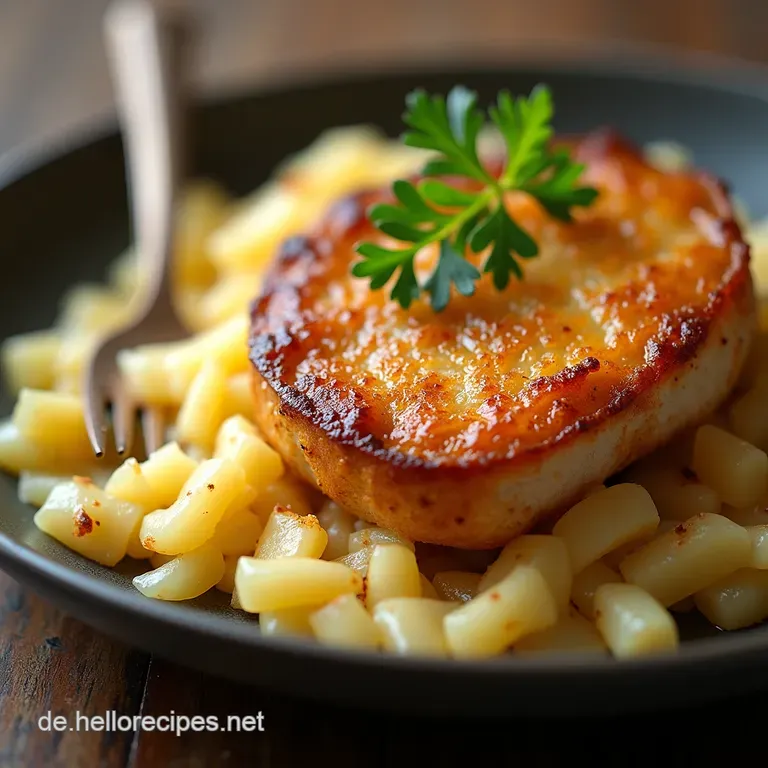Saftiger Kassler mit Sauerkraut Rezept aus dem Ofen