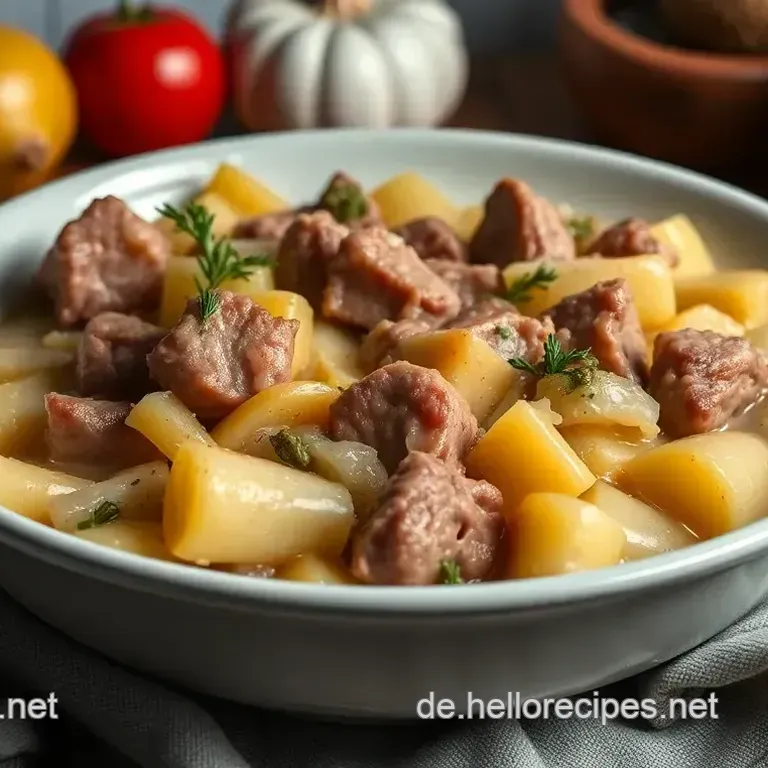 Kassler mit Sauerkraut und Kartoffelbrei – Einfaches Rezept für Zuhause