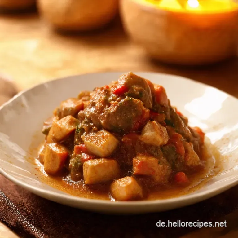 Kesselgulasch Herzhaftes Gulasch Aus Dem Topf presentation