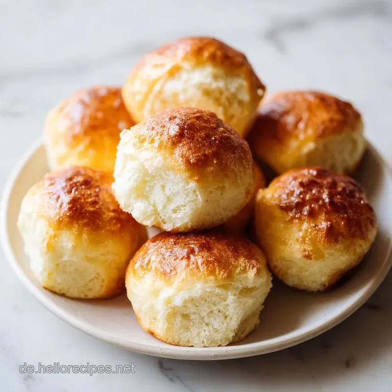 Keto Milchbr&ouml;tchen Rezept: Wattig Weich