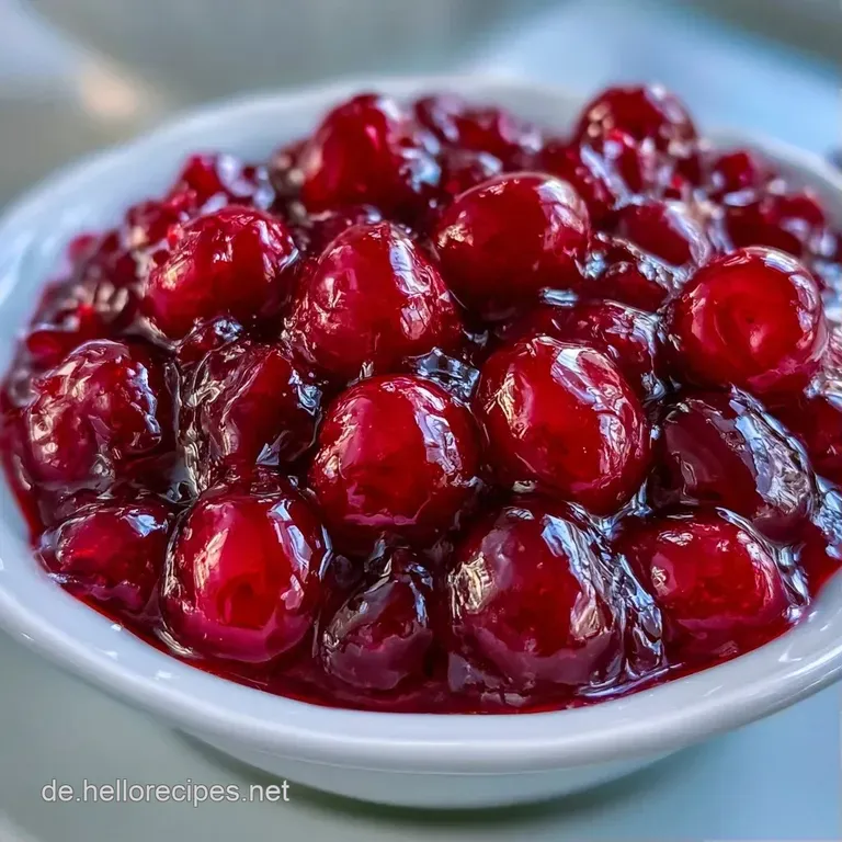 Ein Klecks wei&szlig;er Sahne auf dunkelroter Fruchtmasse, angerichtet auf einem eleganten Teller mit gl&auml;nzendem Finish.
