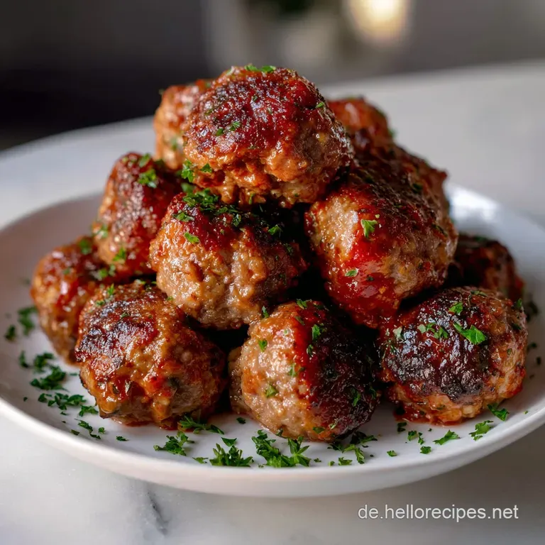 Klassische Frikadellen: Rezept F&uuml;r Saftige Buletten presentation