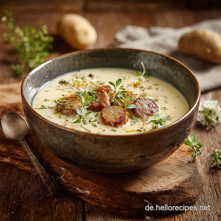 Klassische Kartoffelsuppe mit W&uuml;rstchen: Das herzhafte Rezept f&uuml;r perfekte Hausmannskost
