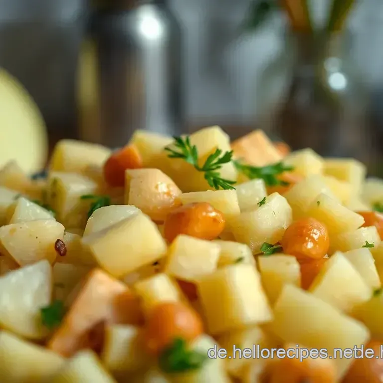 Klassischer Deutscher Kartoffelsalat – ein Familienliebling!