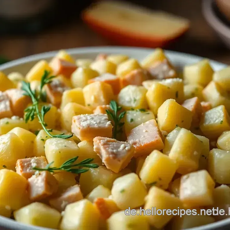 Klassischer Deutscher Kartoffelsalat