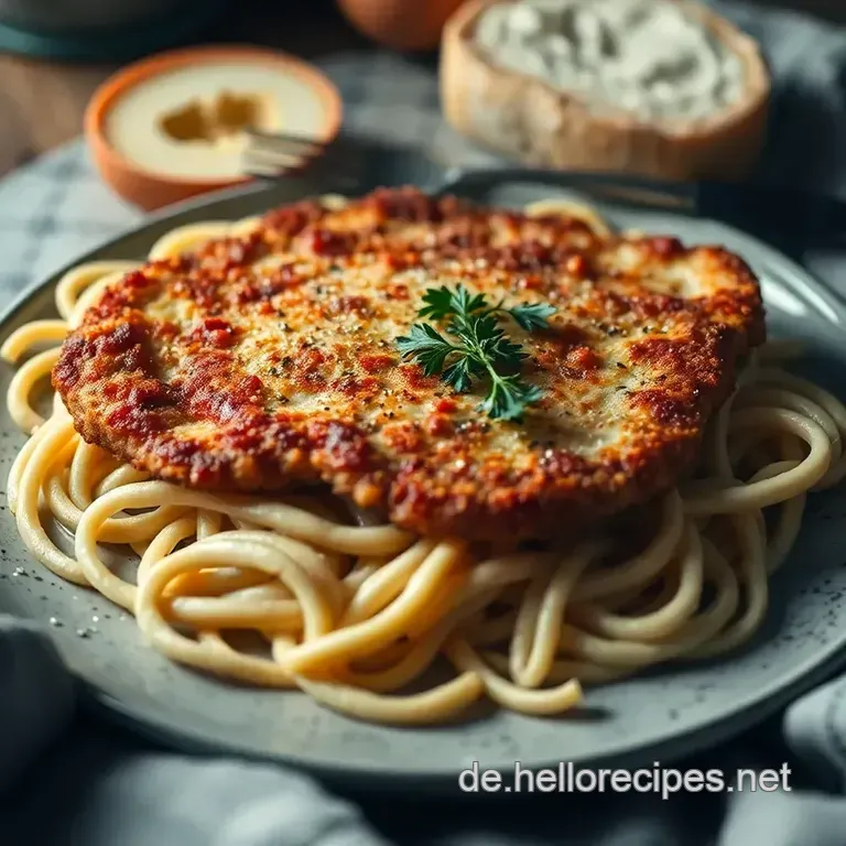 Klassisches Hähnchenschnitzel – Knusprig Saftig und Herzhaft! presentation
