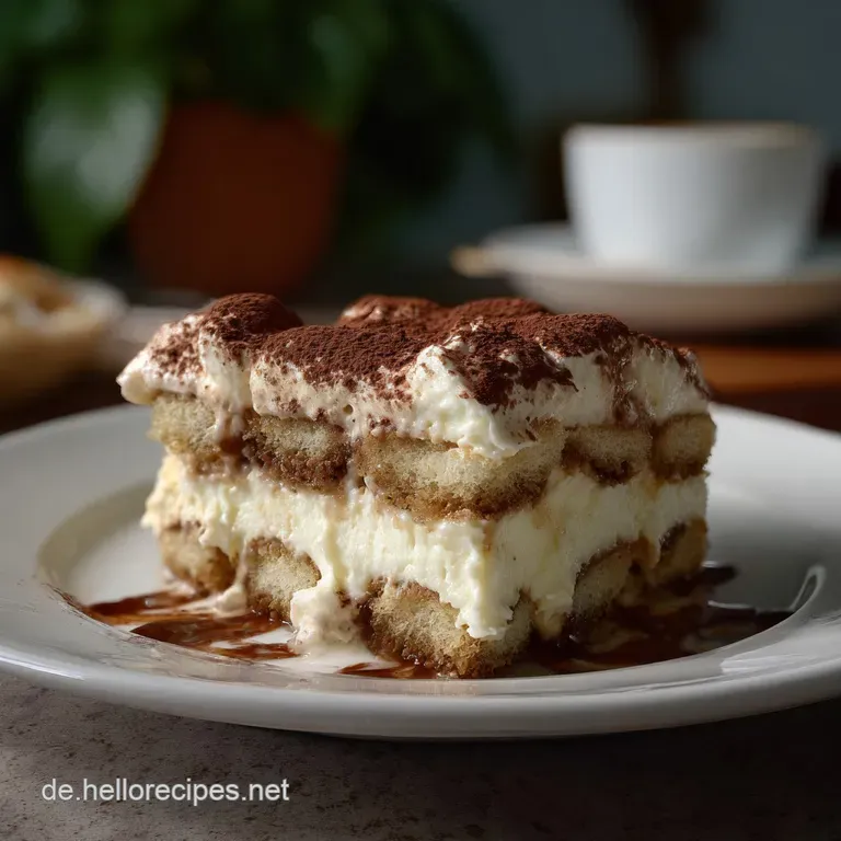 Einfaches Rezept f&uuml;r Klassisches Tiramisu Gelingen