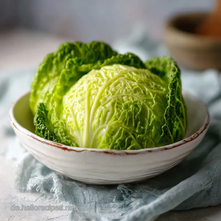 Wirsinggem&uuml;se Rezept Klassisch mit Speck