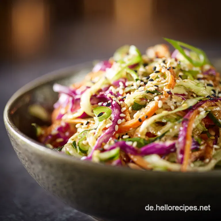 Ramen Noodle Salad with Cabbage Der ultimative Knackige KohlNudelSalat