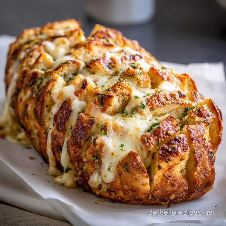 Knoblauchmozzarella Zupfbrot: Das Ultimative Highlight presentation