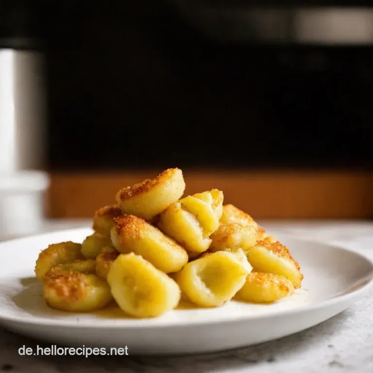 Knusprige Air Fryer Gnocchi: Der Blitz-Genuss! presentation
