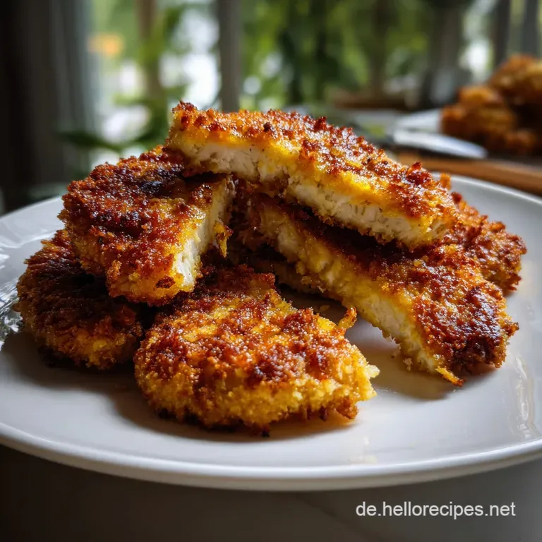 Blumenkohlschnitzel: Knusprige Panko-Alternative presentation