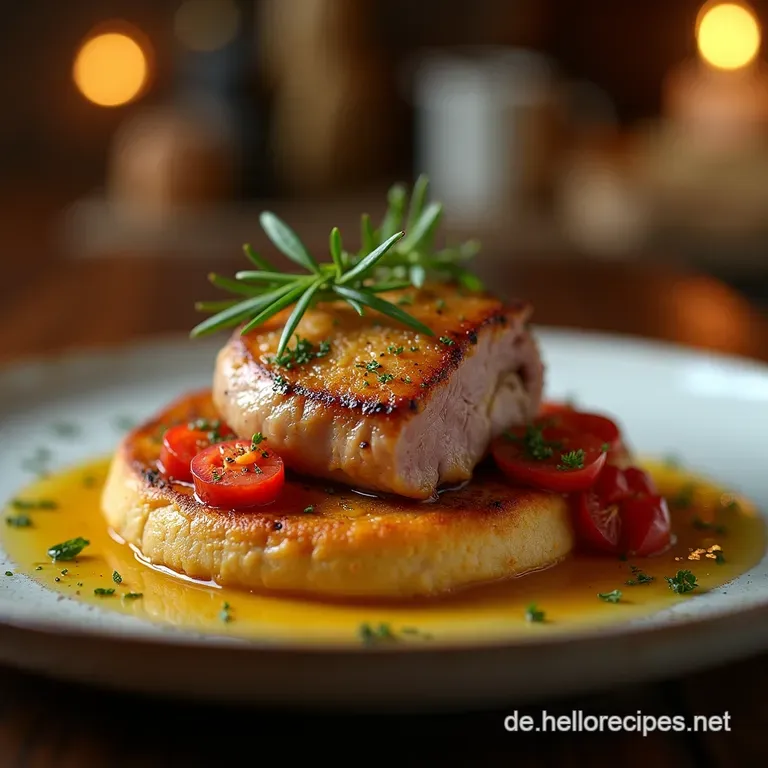 Der Kaiser auf dem Teller Saftige Entenbrust mit knuspriger Haut und FünfGewürzeMarinade presentation