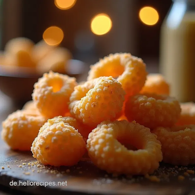 Knusprige Churros Bites mit ZimtZuckerKruste presentation