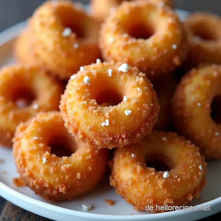 Mein einfaches Churros Bites Rezept Perfekter Brandteig knusprig schnell