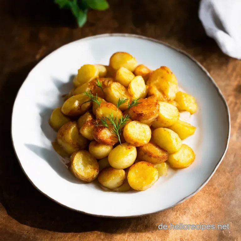 Knusprige Kartoffeln aus der Heißluftfritteuse Einfach Lecker