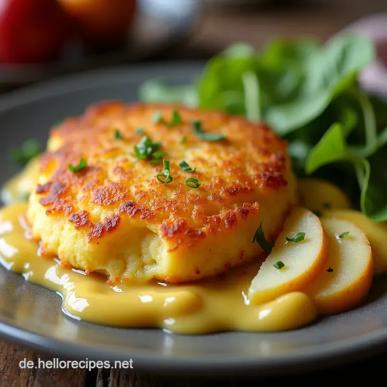 Omas Beste Knusprige Kartoffelpuffer mit ApfelmusKick