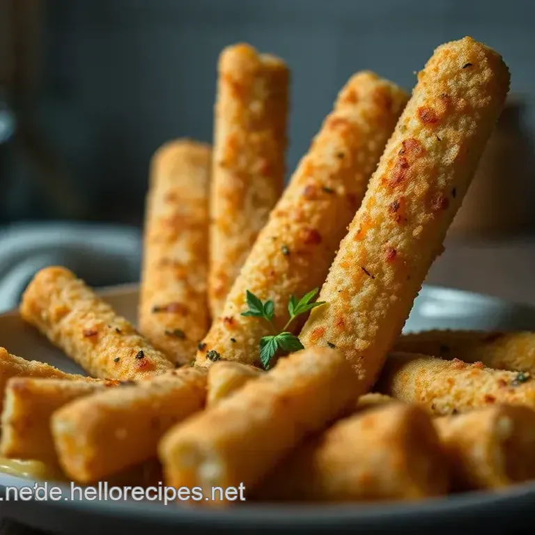 Knusprige Mozzarella Sticks – Der perfekte Snack für zwischendurch!