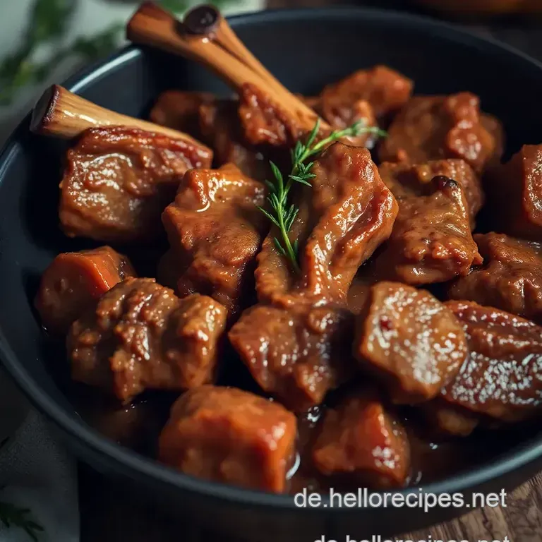 Knusprige Ofen-Rippchen: Der Einfache Weg zum BBQ-Genuss presentation