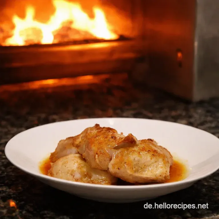 Knusprige Ofenh&auml;hnchenschenkel Mit Kr&auml;uterkartoffeln presentation