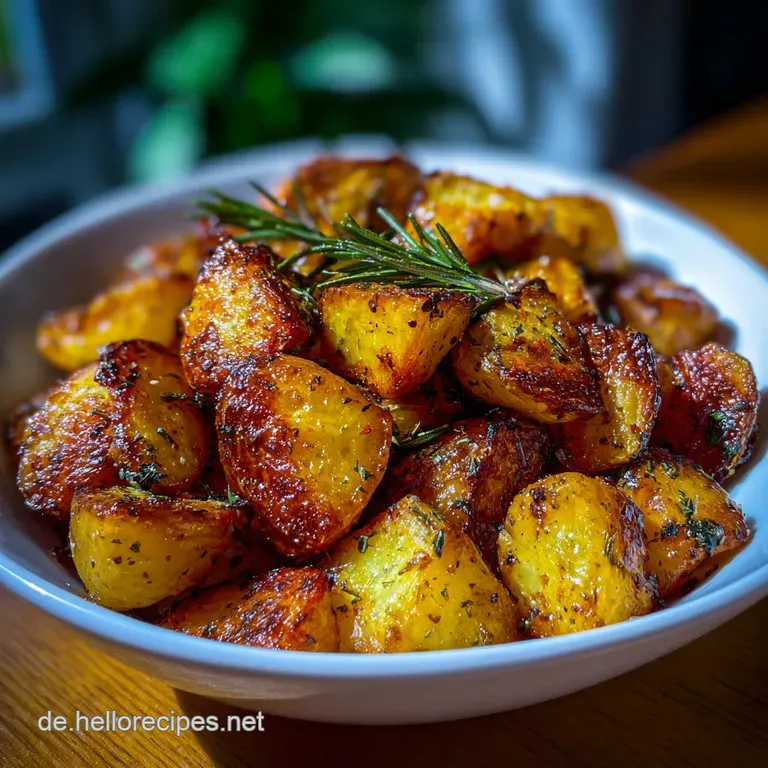 Rosmarinkartoffeln: Knusprige Perfektion Aus Dem Ofen presentation