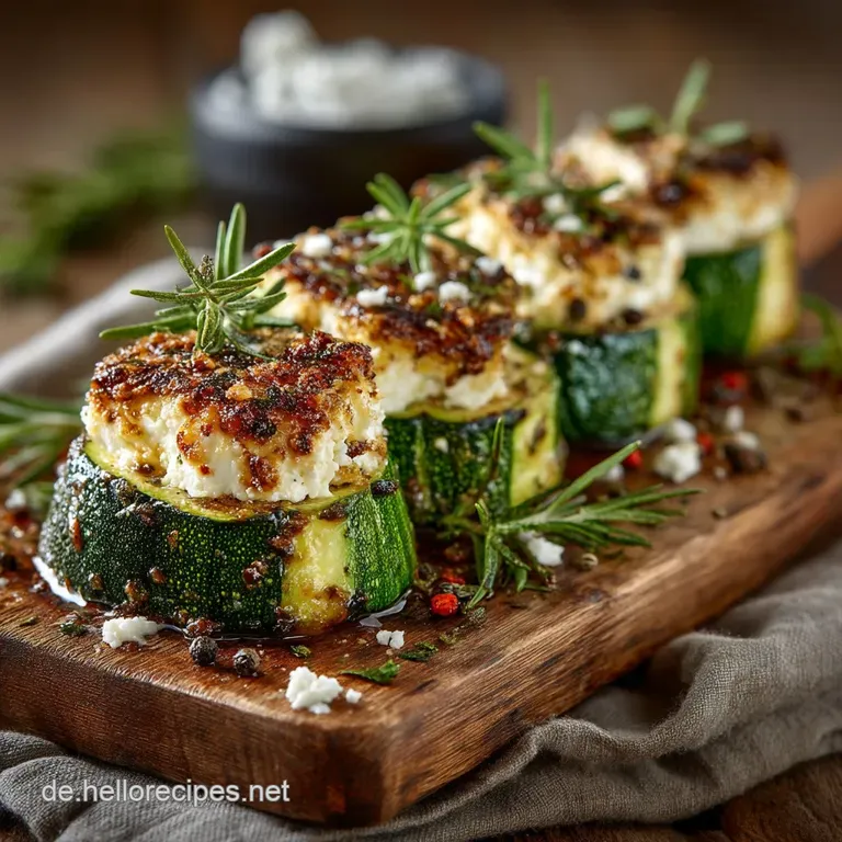 Knusprige ZucchiniFetaPuffer mit frischem KräuterJoghurtDip
