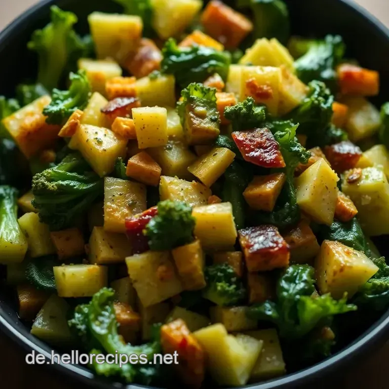 Knuspriger Airfryer Blumenkohl presentation