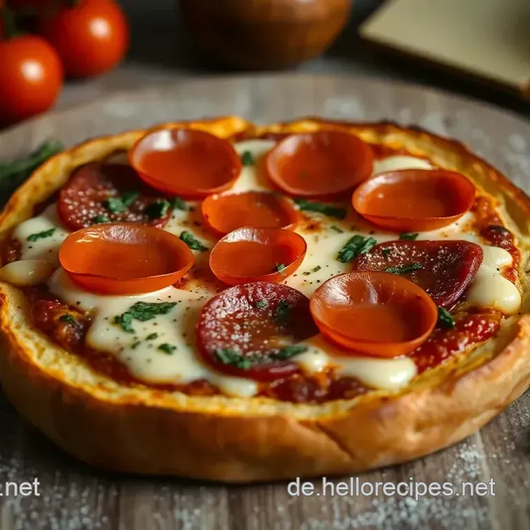 Pizza-Toast aus der Heißluftfritteuse: Knuspriger Blitzgenuss! Wie bei Oma!