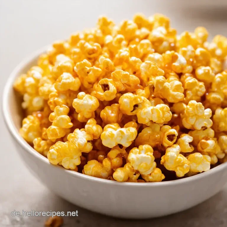 Süßes Popcorn wie auf der Wiesn Karamell Glück