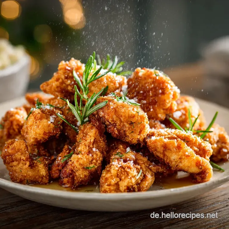 Knusprige Popcorn Chicken: Der Ultimative Chef-Trick F&uuml;r Die Perfekte Kruste presentation