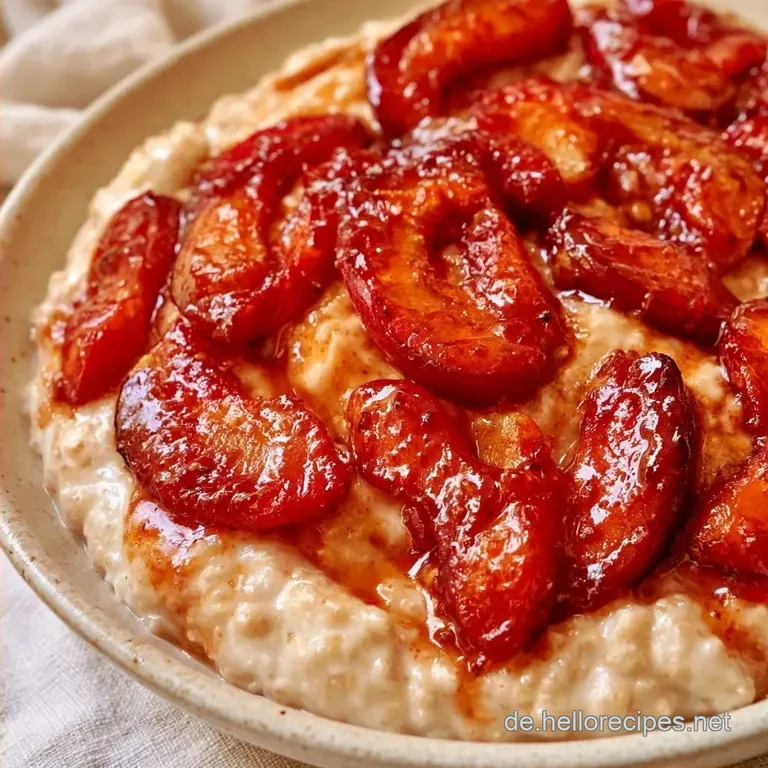 Kokosmilchreis Mit Karamellisierten Zwetschgen