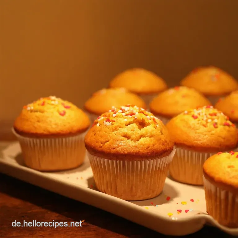 Konfettizauber Muffins Bunte Gl&uuml;cklichmacher F&uuml;r Den Kindergeburtstag presentation