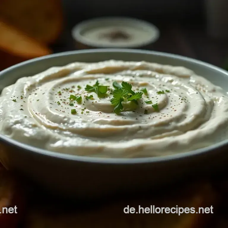 Köstlicher Schmand-Dip für jede Gelegenheit