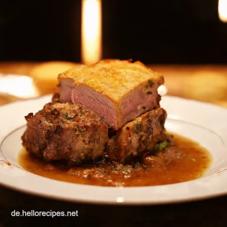 Kr&auml;uterkrustenlammkarree Ein Fest F&uuml;r Die Sinne presentation