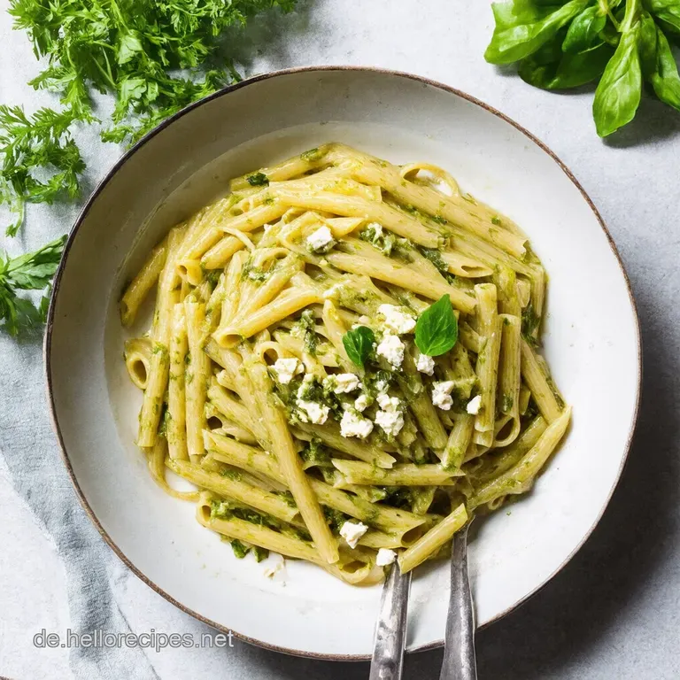 Kritharaki Glück Sommerliche Pasta mit sonnengetrockneten Tomaten Feta und einem Hauch Minze