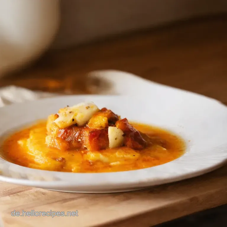 KürbisgewürzArme Ritter Auflauf presentation