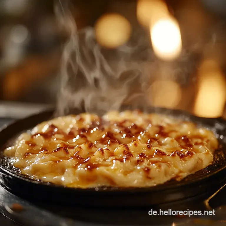 KürbisKäsespätzle aus dem Topf presentation