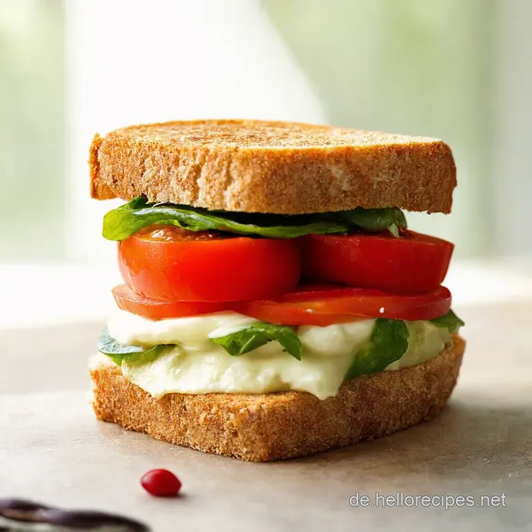 La Dolce Vita im Brötchen Ein sonniges Caprese Sandwich