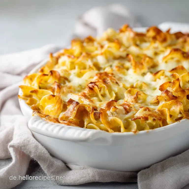 Lachssahne Gratin Mit Bandnudeln: Cremiger Seelenw&auml;rmer presentation